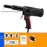 Handheld Electric Rivet Gun, reforçada, Heavy-Duty, rebitador cego, ferramenta elétrica