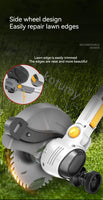 Handheld Grass Hedge Trimmer, Cortador De Escova Elétrico Sem Fio Ajustável, Cortador De Grama, Ferramentas De Jardim