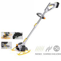 Handheld Grass Hedge Trimmer, Cortador De Escova Elétrico Sem Fio Ajustável, Cortador De Grama, Ferramentas De Jardim