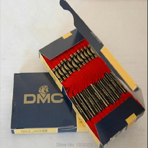 AOOKMIYA 200 pcs DMC Cross Stitch Embroidery Thread Floss--You Can Choose New Colors From 01 To 35