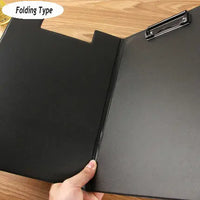 High Quality PU Leather Clipboard A4 Writing Pad Business Office A5 Clipboard Multifunction Padfolio File Folder