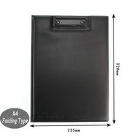 High Quality PU Leather Clipboard A4 Writing Pad Business Office A5 Clipboard Multifunction Padfolio File Folder