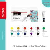 Himi Gouache Paint 56 Colors Miya Jelly Gouache Paint Set 18/24 Colors Non-toxic Safe Washable Gouache Paintings For Children