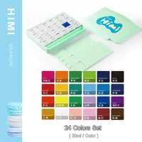 Himi Gouache Paint 56 Colors Miya Jelly Gouache Paint Set 18/24 Colors Non-toxic Safe Washable Gouache Paintings For Children