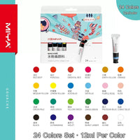 Himi Gouache Paint 56 Colors Miya Jelly Gouache Paint Set 18/24 Colors Non-toxic Safe Washable Gouache Paintings For Children