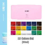 Himi Gouache Paint 56 Colors Miya Jelly Gouache Paint Set 18/24 Colors Non-toxic Safe Washable Gouache Paintings For Children