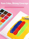 Himi Jelly Gouache Paint 56 Colors Gouache Paint Set Non-toxic Professional Gouache Paint Sets 42 Colors Gouache Paintings