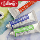 Holbein,  Artist Transparent Watercolor,15ml C Class Set Single Tube,Artist Quality,Art Supplies for Artist,Oil Painting Pigment