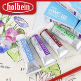 Holbein,  Artist Transparent Watercolor,15ml C Class Set Single Tube,Artist Quality,Art Supplies for Artist,Oil Painting Pigment