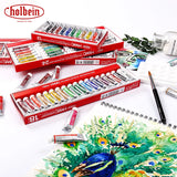 Holbein HWC Artist Transparent Watercolor Paint Sets 12/18/24/30/48/60/108 Colors 5ml Professional Drawing Supplies