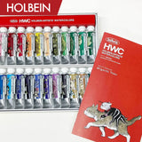 Holbein&Yuko Higuchi co-branded watercolour paints 5ml 24 colours art supplies