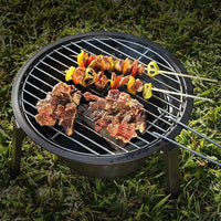 Home BBQ Grill Outdoor Cooking Equipment Portable BBQ Grill Camping Charcoal Grill Camping Cookware