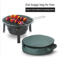 Home BBQ Grill Outdoor Cooking Equipment Portable BBQ Grill Camping Charcoal Grill Camping Cookware