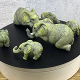 Hot Most Popular Home Decor Elephant Ornaments Mini Landscape Design Courtyard Cartoon Cute Design Fashion Decoration Crafts