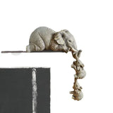 Hot Most Popular Home Decor Elephant Ornaments Mini Landscape Design Courtyard Cartoon Cute Design Fashion Decoration Crafts