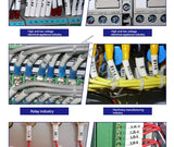 Impressora De Cabo De Tubo De PVC, Marcador De Fio Elétrico, Máquina De Impressão De Tubo, Número De Codificação De Linha