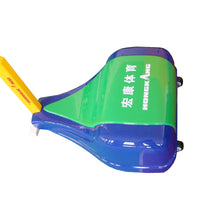 AOOKMIYA Indoor Outdoor Moveable Portable Steel School Games Badminton Net Stand Pole Badminton Post