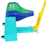 AOOKMIYA Indoor Outdoor Moveable Portable Steel School Games Badminton Net Stand Pole Badminton Post