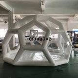 AOOKMIYA Inflatable football soccer sports dome net tent camping bubble hotel house trade show and event tents