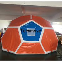 AOOKMIYA Inflatable football soccer sports dome net tent camping bubble hotel house trade show and event tents