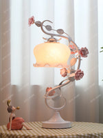 Iron Art Decorative Table Lamp Warm Romantic Girl Bedroom Bedside Lamp Changming KT-C