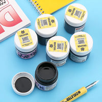 Japão deleter série 30ml tinta preta/tinta comic/tinta à prova dwaterproof água destaque correção fluido pintura material escolar arte