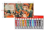 Japanese Holbein Artist acuarela Natsume Lemon Seven Gods Nana Shiyu 12 Colors 5ml Watercolor Paint Set Art Supplies