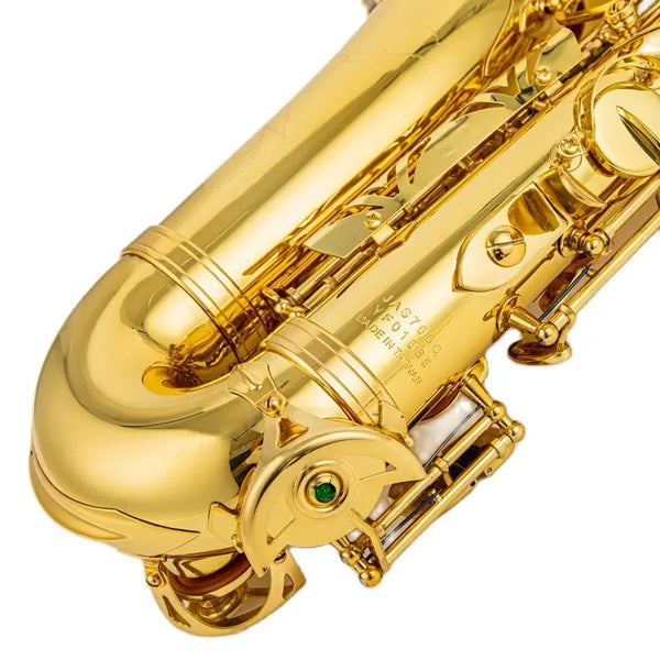 Eb Alto Saxophone Brass Lacquered Gold E Flat Alto Sax