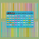 KALOUR Macaron Lápis Coloridos Set Premium Esboço Lápis Usado para Pintados à Mão Graffiti Esboço Colorir Material Escolar