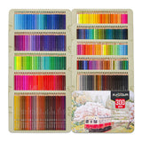 KALOUR Óleo Lápis Colorido Set para Adultos, Desenho em Madeira Suave, Cores do esboço, Art Pencil Set, Presente Suprimentos, Escola, Novo, 300 pcs