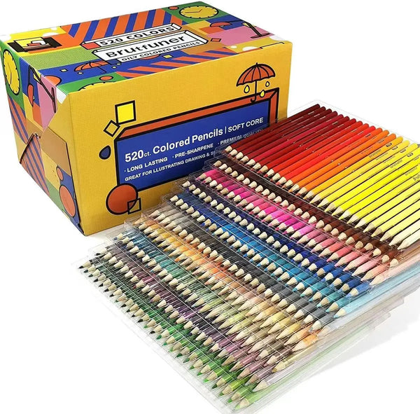 Kalour 300 Color Professional Oil Colored Pencils Artist Pencils Soft