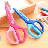 Kids Safe Scissors DIY Handwork Tools Plastic Kindergarten Homework School Art Class Paper Cutter Handmade DIY Card Gift 6067