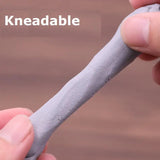 Kneadable Art Erasers Pencil Rubber Very Soft Grey Color Sketch Professional Drawing School Students Kids Class Funny Toy 71070