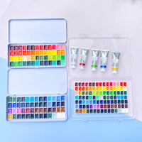 Korea SHINHAN Professional Artist Watercolor Pigment PWC Series Aquarell Packing 104 Colors 0.5ml 1ml Painting Art Supplies