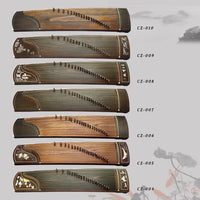 LOMMI Master Guzheng Handmade Harp Koto Chinese Guzheng Sandalwood Paulownia Acient Girl Pattern Inlay Full Accessories KIT NEW