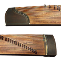 LOOK 21 Strings Standard Black Sandalwood Guzheng Chinese Zither String Instrument Level 10 Exam Professional Performance