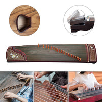 LOOK Advanced Grade Rosy Sandalwood Chinese Harp Nice Flower Shell Inlay Full Accessories Guzheng Nails Strings Stands Hammer