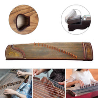 LOOK Advanced Rosy Sandalwood Guzheng Dunhuang Feitian Carved 21 Steel String With Wool Nylon Cover Professional Accessories