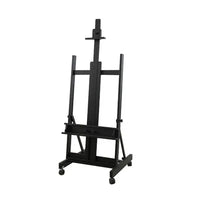 AOOKMIYA Large Wooden Easel Caballete De Pintura Artist Oil Painting Wood Easel Stand for Painting Advertising Display Stand Art Supplies