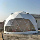 AOOKMIYA Luxury Large Space 7M Outdoor Camping Transparent PVC Glamping Geodesic Igloo Dome Safari Hotel House Event Tent