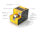 Máquina De Alimentação De Arranjo De Parafuso, alimentador De Parafuso Automático, Display Digital, alimentador De Transportador De Parafuso De Mão