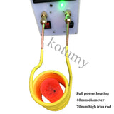 Máquina De Aquecimento Por Indução De Alta Freqüência, máquina De Solda De Metal, fornalha De Fundição De Metal, 110-220V, 2800W