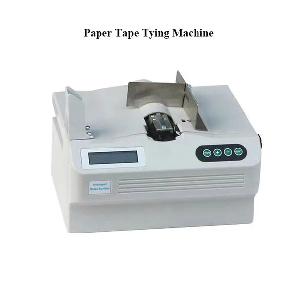 Máquina De Cintar Fita De Papel Totalmente Automática, pequena Máquina De Amarração, supermercado Hot Melt Máquina De Cintar Correia De Papel