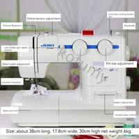 Máquina De Costura Elétrica Pesada, Máquina Overlock Multifuncional, Ferramentas De Costura Doméstica