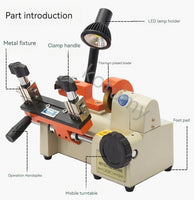 Máquina De Duplicação Chave Horizontal, máquina De Chaveiro Eletrônico, cópia Chave, ferramentas De Serralheiro