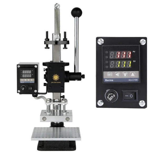 Máquina De Estampagem A Quente Elétrica, Máquina De Marca De Couro, Ferramenta De Gravação De Logotipo Personalizado