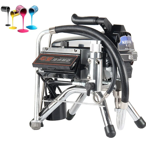 Máquina De Pulverização Airless De Alta Pressão, Pulverizador De Pintura Profissional, Pistola De Pulverização Elétrica Airless, Ferramentas De Pintura