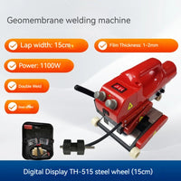 Máquina De Solda De Geomembrana, Soldador De Cunha Quente, Folha De HDPE, Forro De Lagoa De Plástico, PVC Reparação, 220V