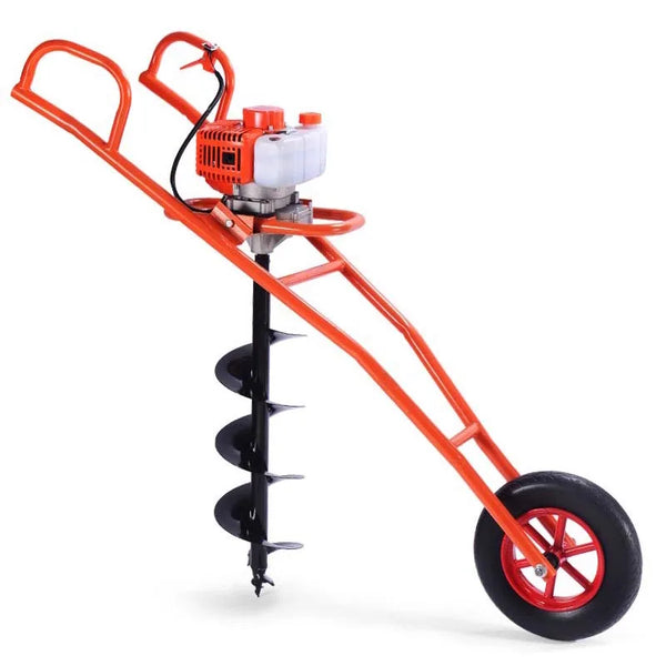 Máquina de Plantação e Perfuração de Árvores Elétrica, Gasolina Ground Drill, 2 Stroke, Four Stroke, para Agrícola Planti
