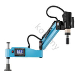 Máquina de batida elétrica CNC, Servo Motor Tapper, Torneiras De Perfuração, Máquina de rosqueamento com mandris, M2-M20